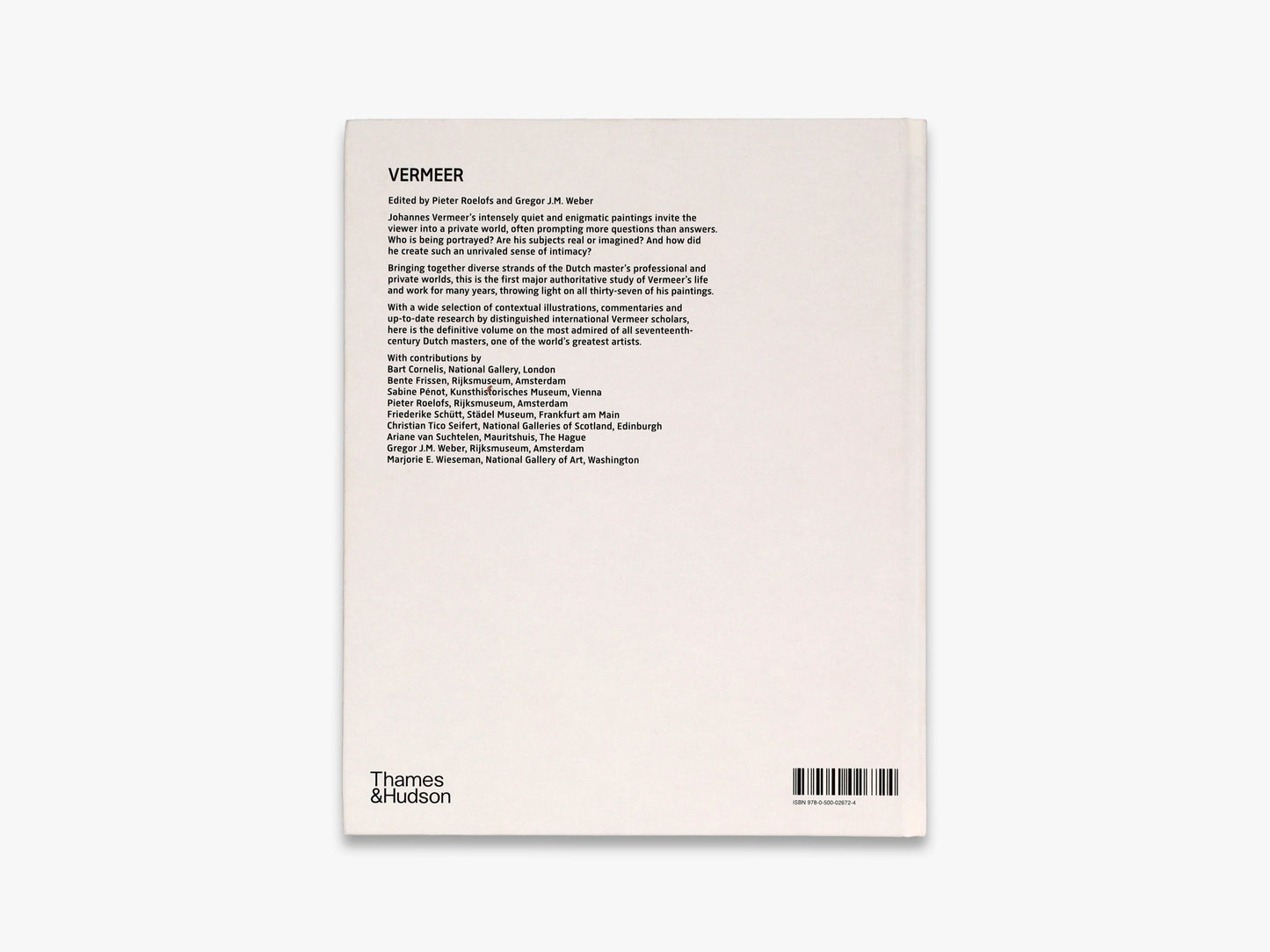 Vermeer - The Rijksmuseum's major exhibition catalogue