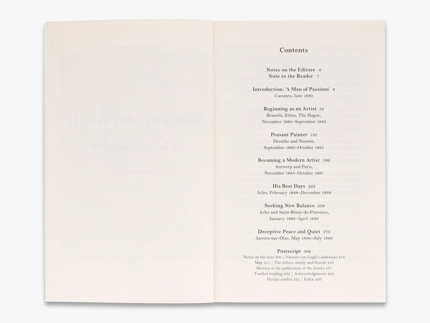 Vincent van Gogh: A Life in Letters