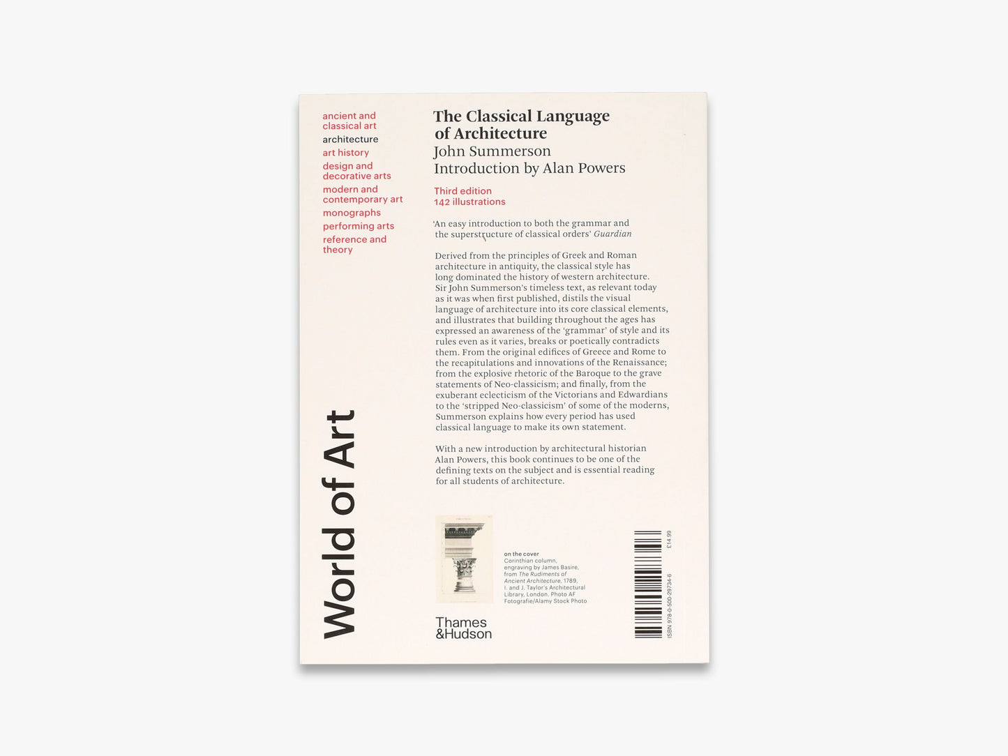The Classical Language of Architecture