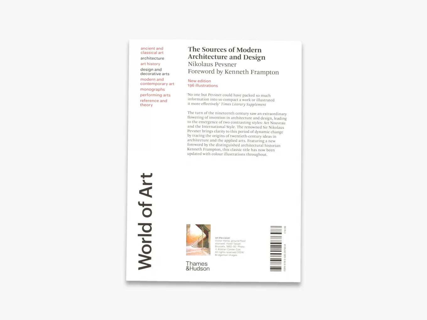 The Sources of Modern Architecture and Design