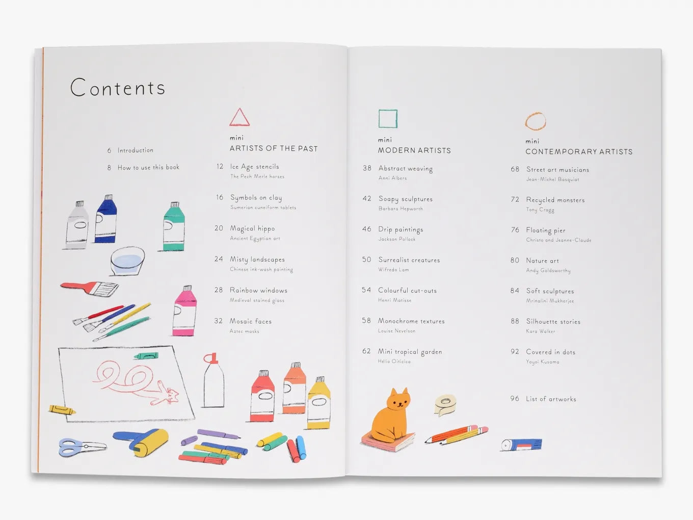 Mini Artists: 20 projects inspired by the great artists
