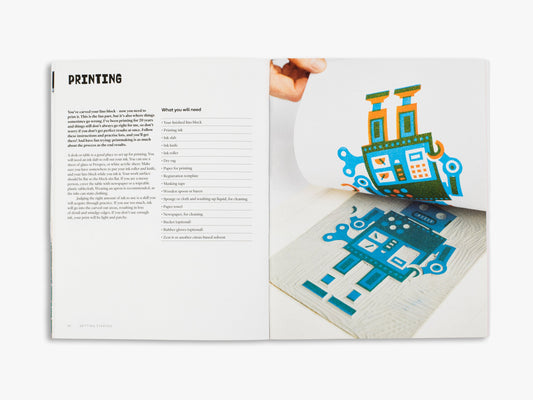 Linocut: Learn in a Weekend