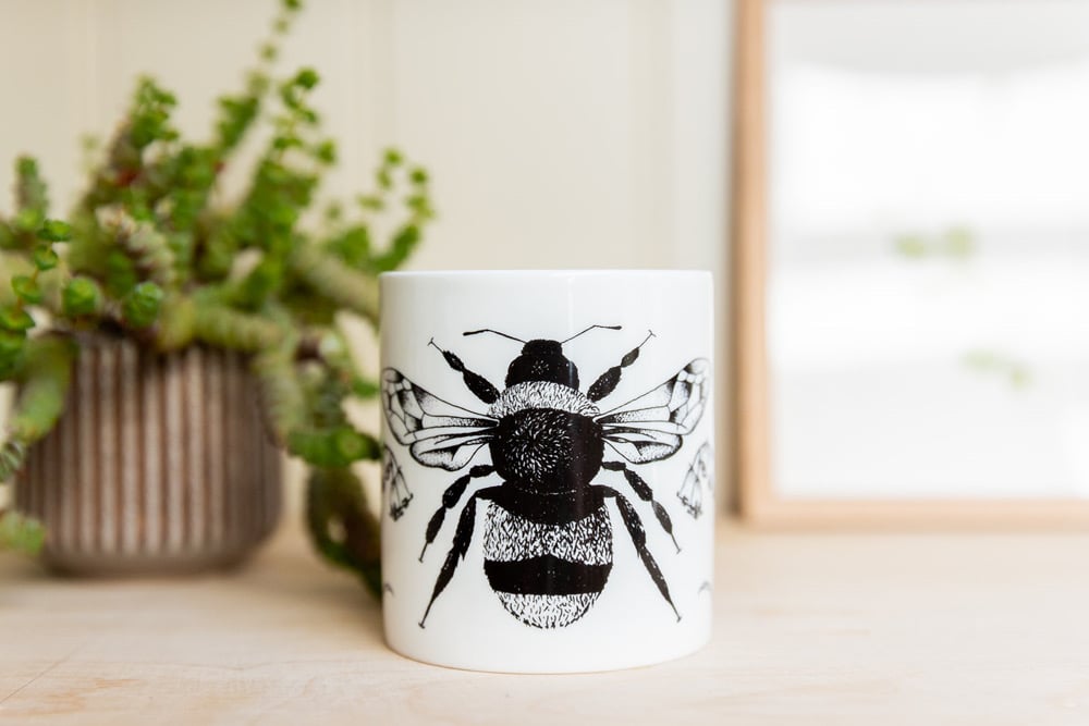 Bee Mug by Molly Pickle Design