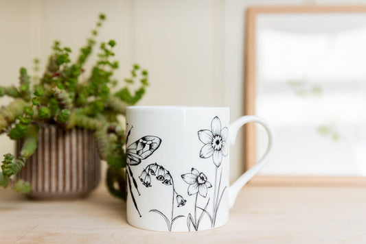 Bee Mug by Molly Pickle Design
