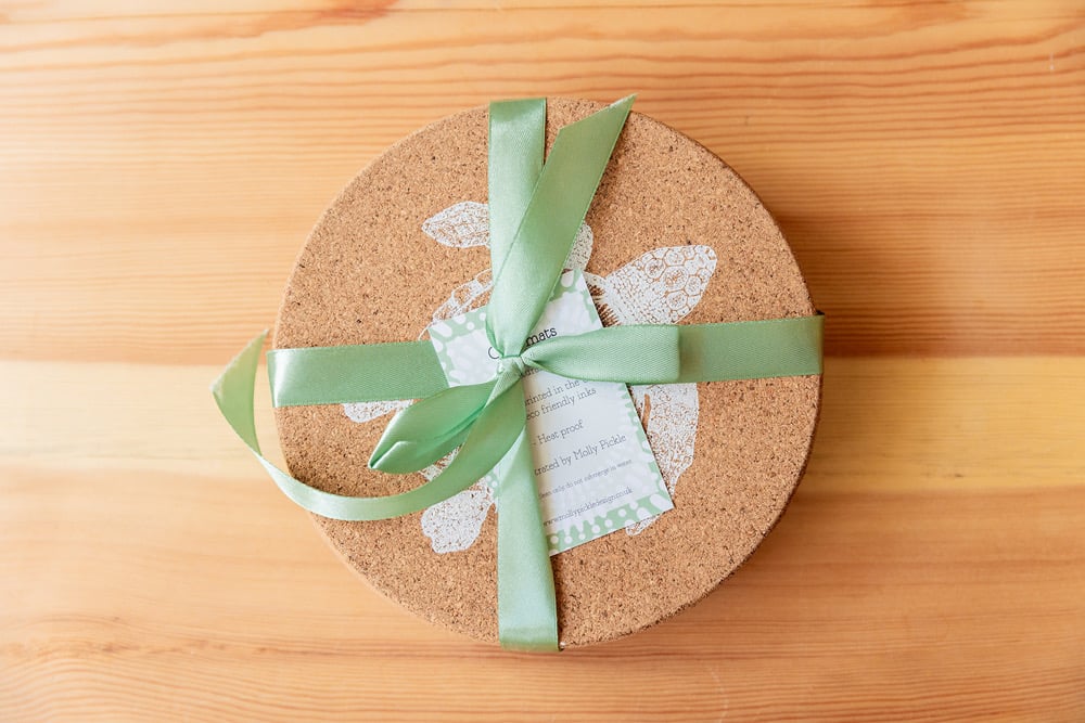 Turtle & Octopus Cork Mats by Molly Pickle Design